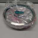 Anyday 4-Cup Microwave Cookware & Glass Container with Glass Lid, Plastic-Free Shallow Food Storage | Stackable Airtight Steamer with Vented Lid for Microwave-Safe Reheating, Steaming Vegetables (Frosted - Kale)