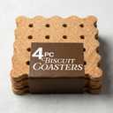 3 Pack Set Biscuit Coasters
