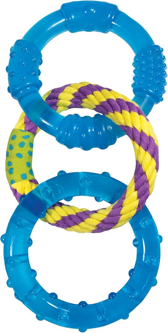 Petstages Orka Dental Links Dog Chew Toy (Small Breeds & Puppy (Pack of 1))