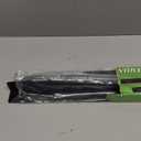 Stove Gap Covers 2PCS, Stove Gap Filler Stainless Steel,13.8'' to 27.5'' Adjustable Length,Range Trim Kit,Oven Stove Gap Guard Between Stovetop and Counter,Easy to Clean Heat Resistant, Black