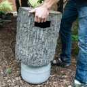 Aquascape Faux Wood Stump Propane Tank Cover, 78345