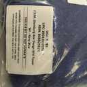 GLAMBURG 100% Cotton Ultra Soft 6 Pack Towel Set, Contains 2 Bath Towels 28x55 Inches, 2 Hand Towels 16x24 Inches & 2 Wash Coths 12x12 Inches, Compact Absorbent Lightweight & Quickdry - Navy Blue