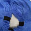 BENCMATE Inflatable Dog Cone Collar Alternative, Soft Dog Cone for Small Medium Large Dogs and Cats, Neck Recovery ECollar Donut Collar After Surgery (Medium, Blue)