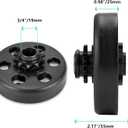 Go Kart Clutch 3/4 Bore 10T with #40/41/420 Chain, for Predator 212 Centrifugal Clutch Fit for Minibike MB165 & MB200 and Honda Cloned Engines GC160, GC190, GX120, GX140, GX160, GX200. Up to 2-6.5HP