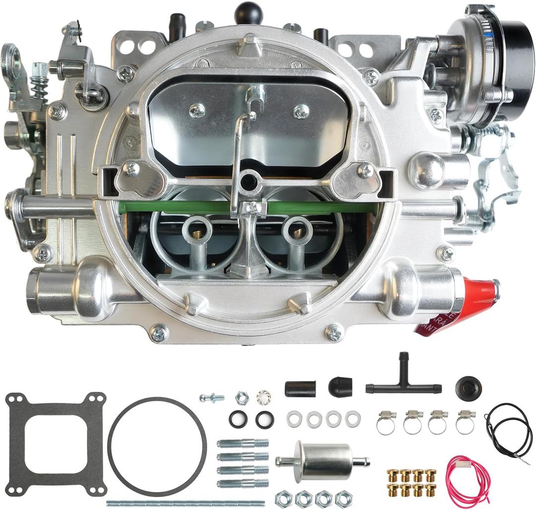 1411 Carburetor 750 Cfm 4 Barrel Square Bore Air Valve Secondary Electric Choke Replacement For Edelbrock Performer Series