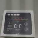 BIBIRE 14-in-1 Air Quality Monitor Indoor with Beep Alarm, 6 AQI Air Detector with PM1.0|PM2.5|PM10|HCHO|TVOC|AQI|Temperature|Humidity|Time for Home, Hotel, Office, Car, Battery Powered