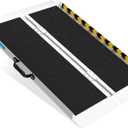 3FT Portable Wheelchair Ramp, Non-Slip Aluminum Folding Handicap Ramp, Ramps for Wheelchairs for Home with Handle, Wheelchair Ramps for Home Steps/Stairs/Threshold/Doorways/Scooter, 600LBS Capacity