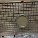 Serene Valley Sink Bottom Grid 22" X 14-1/2", Centered Drain with Corner Radius 3/8", Sink Protector SVH2215C