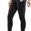 CRZ YOGA Women's Naked Feeling Workout Leggings 25 Inches - High Waisted Yoga Pants with Side Pockets Running Tights 10/M