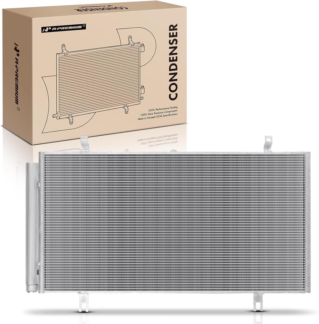 A-Premium Air Conditioning A/C Condenser Compatible with 2012-2017 Toyota Camry, 2013-2018 Avalon, Replace# 8846006230