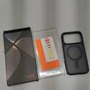 TORRAS for iPhone 17 Pro Case, Camera Control, Fit for MagSafe, Military-Grade Protection, Magnetic Slim Translucent Anti-Fingerprint Phone Case for iPhone 17 Pro 6.3", Deep Blue