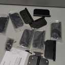 HOSOM 10 Pack Black Exterior Door Hinges 4 Inch, 5/8" Radius, Removable Pin, Perfect for Heavy-Duty Front & Back Door, Antirust & No Squeaks