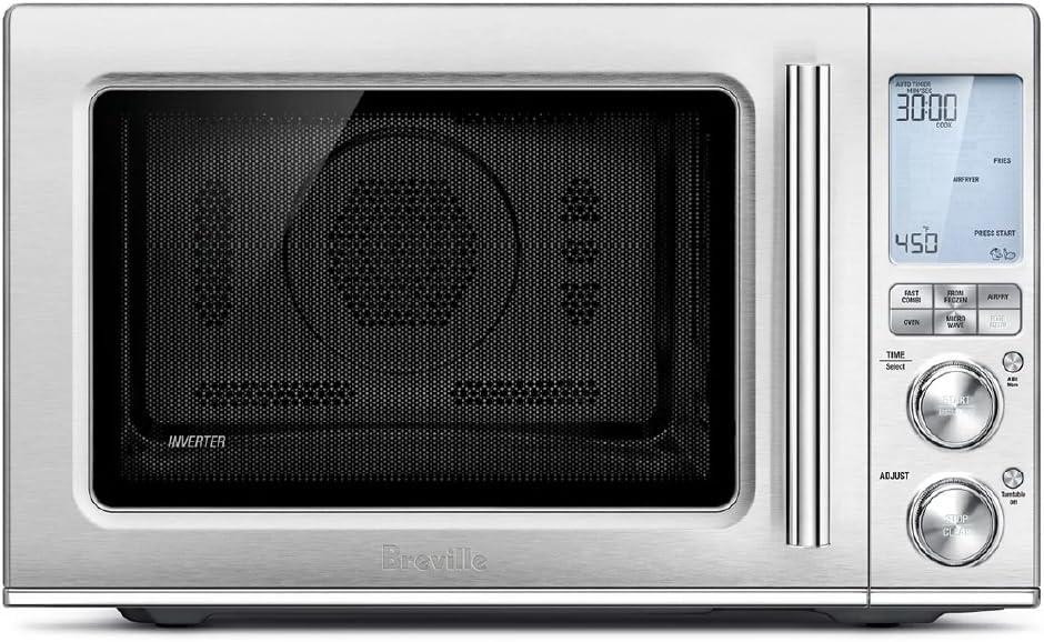 Breville USA RM-BMO870BSS1BUC1 Breville RM-BMO870BSS, The Combi Wave 3 in 1, Brushed Stainless Steel 
