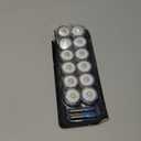 Submersible LED Lights, Warm White Waterproof Flameless Candle Tealights, Battery Operated Underwater Pool Lights for Vases Table Centerpieces Weddings Party Halloween Christmas Decor,12 Pack