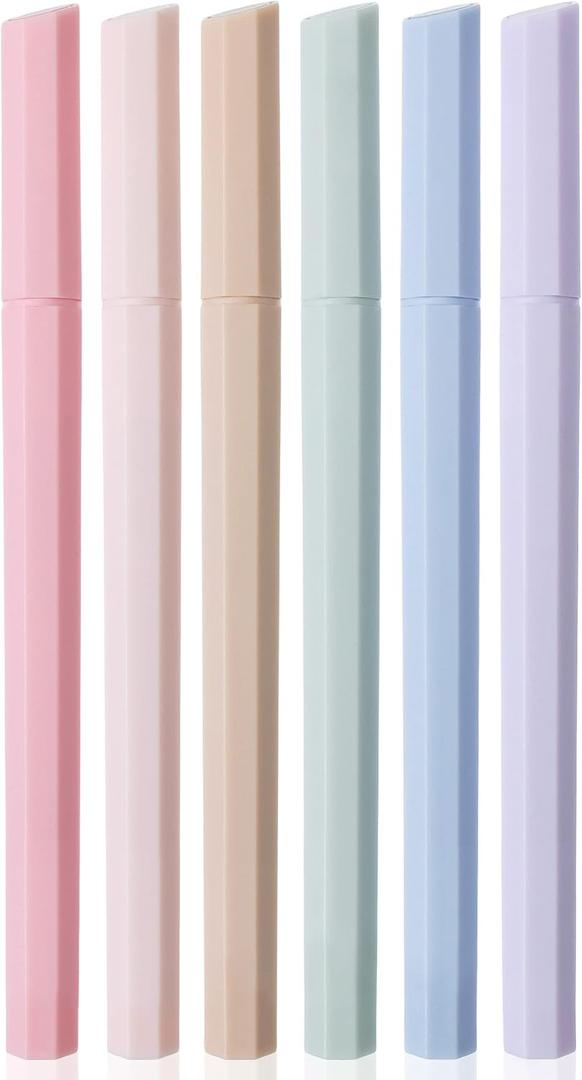 Mr. Pen- Aesthetic Highlighters, 6 Pack, Muted Pastel Color, Chisel Tip, No Bleed Bible Highlighter, Assorted Colors