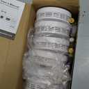 6-Pack Interconnected Smoke and Carbon Monoxide Detector, Battery Operated, Silence/Test Button, Smoke & CO Alarm for Any Room