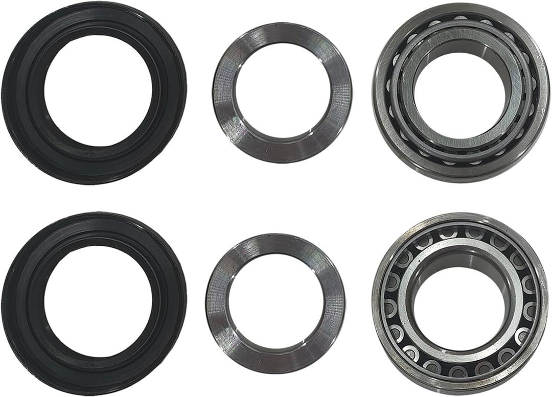 Rear Axle Bearing Inner Spacer Oil Seal Kit Fit for Nissan Titan 2004-2007, Frontier 2005-2017, Xterra 2006-2015 Replaces 43252-7S200 40210-7S210 402107S210 43070-7S200 432527S200