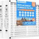 2 Pack X6673 20x25x5 Replacement Air Filter for Lennox X6673 HCF20-11, FC100A1037, Furnace HVAC System, MERV 11, Actual Size: 19.75 x 24.75 x 4.38 Inches