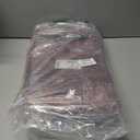 Keen Home Design 3x5 Rug - Machine Washable Entry Rug with Non-Slip Backing, Ideal for Enteryway, Kitchen, Bathroom, Laundry Room - Vintage, Easy Clean, Durable, Low Pile Rug - (3' x 5') (Red/Brown)