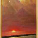 12x16 Canvas Floater Frame, Floater Frame for 0.6"-0.9" Deep Canvas Painting, Floating Frames for Oil Paintings, Painting Frames Kit(12"x16", Gold)