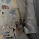 mushie Water Resistant Wet Bags | Large & Small Reusable Storage Bag for Baby Items and Travel | Zippered Pockets with Handle | Machine Washable, Set of 2 (Space)