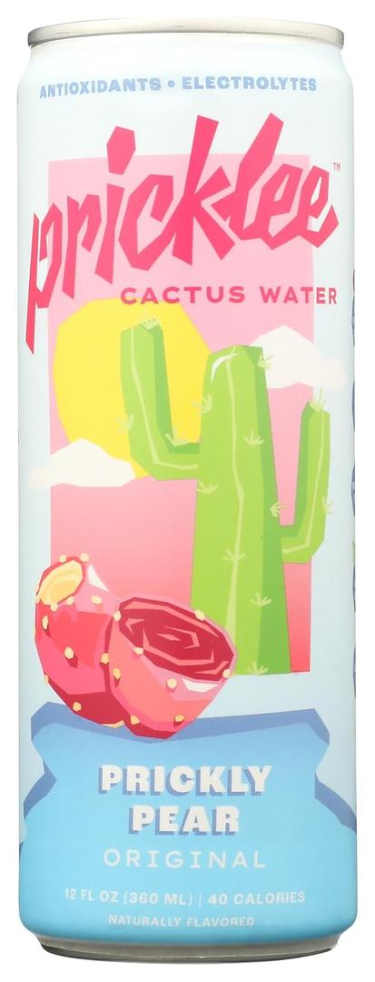 Pricklee Prickly Pear Cactus Water - SINGLE 12OZ CAN - Packed With Antioxidants, Electrolytes, Vitamin C - Natural Sports Drink for Immunity, & Recovery - Non-Sparkling, Low-Sugar, Low-Calorie, No Caffeine, Best By: 07/18/2026