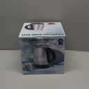 Chefman Stainless Steel Electric Kettle w/ 360 Swivel Base, Auto Shut Off & Boil Dry Protection, BPA-Free Interior and Cool-Touch Handle, 7+ Cup Capacity, 1.7 Liter, 1500W