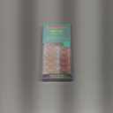 BTArtbox Press On Nails Almond - Flesh Pink Nude Short Fall Press On Nails with Glue for Women, Opaque Soft Gel Glue On Nails in 16 Sizes - 32 Stick On Nails Kit, Fawn Fleek