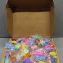 200 Pcs Mochi Squishy Toys, Kawaii Squishies Bulk Party Favors for Kids 4-8 8-12 Boys Girls Toddlers Teens, Gifts for Easter Basket Stuffers Egg Fillers Birthday Classroom Prizes Goodie Bag Stuffers