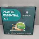 Pilates Home Workout Kit 7pc Pilates Set for Women with Toning Ring (Magic Circle), Mini Ball & Resistance Bands. Full Mat Pilates Equipment for Yoga, Core & Stretching at Home