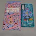 Cute Case for Samsung Galaxy S21 for Women Girls - Funny Design Compatible with Magsafe Magnetic Ring Holder Kickstand Art Dinosaur Fashion Pattern TPU Phone Covers