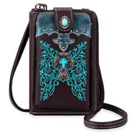 Montana West Small Crossbody Bags for Women Western Handbag with Cash Slots