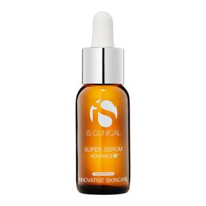 iS CLINICAL Super Serum Advance+, Anti-Aging Vitamin C Face Serum, reduces scaring and fine stretch marks (0.5 Fl Oz (Pack of 1)), Exp. Date 11/2027