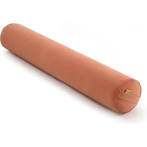 Body Pillow for Adults,Long Round Pillow,Big Cylindrical Pillow,Large Full Bolster Pillows for Side Sleepers (Amber Orange, 47.24"*7.87")