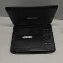 12" Portable DVD Player with 5-Hour Rechargeable Battery, 10.1" HD Swivel Display Screen, Support CD/DVD/SD Card/USB, Car Headrest Case, Car Charger, Last Memory Valentines