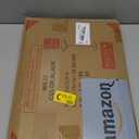 Pedestal Side Table, Small Drink Tables Pedestal Stand, Black Square Mini End Table, Cocktail Martini Coffee Tables, Tiny Side Table for Living Room,Small Spaces,Sofa,Couch, Black 