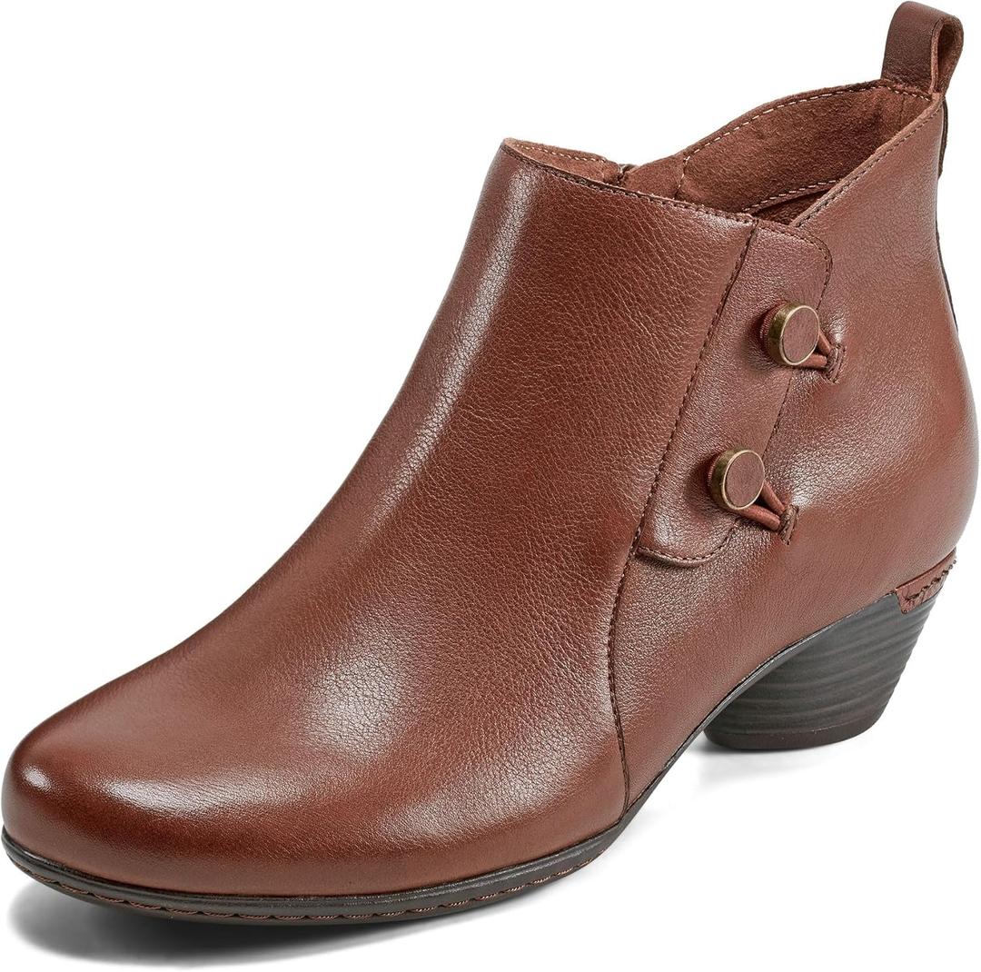 Cobb Hill Larsa Women's Boot (Size 6.5, Natural Brown)