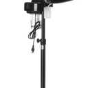 VEVOR Standing Hair Steamer for Deep Conditioning, Professional 11.81-inch Hooded Ionic Hair Steamer with 2 Modes, Height-Adjustable Hair Steamer with Timer, 5 Wheels (2 Lockable) for Home Salon Use