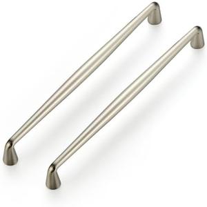Ravinte 10 Pack 7-1/2 Inch Brushed Nickel Kitchen Cabinet Handles Solid Zinc Alloy Cabinet Pulls Cupboard Hardware Drawer Handles