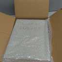 Aesthetic Decorative Books, Set of 3 Linen Fake Book Boxes, Faux Book Decor for Coffee Table, Bookshelf, Entryway Tables (Beige)