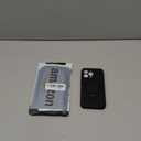 Liquid Silicone Case for iPhone 14 pro with Magnetic Ring Stand, Upgraded Camera Lens Protection, Mil-Grade Drop Shockproof, Anti-Scratch Microfiber Lining Silicone Case (Black)