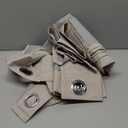 Joydeco Blackout Curtains for Bedroom - Nature Linen 84 Inch Long 100% Light Blocking 2 Panels Set, Rod Pocket & Back Tabs Living Room Drapes, Thermal Insulated Room Darkening Window Curtains