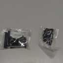 1/4-20 x 2 Inch 10Pcs Flat Head Hex Socket Cap Screws Bolts Barrel Nuts Kit, 304 Stainless Steel 18-8, Full Thread, Black Oxide by SG TZH (with Hex Spanner)