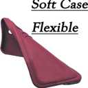 Unov Case Compatible with iPhone 15 Pro Max 5G Soft TPU Slim Protective Case with Dino Rainbow Dinosaur Dragon Card Holder Back Cover Case Wine Red