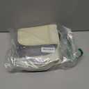 Sinvitron Car Seat Protector for Child Car Seat - Waterproof Non-Slip Leather Mat with 2 Mesh Pockets, Universal Seat Cover for Baby, Pets & Vehicles (1-Pack, Off-White)