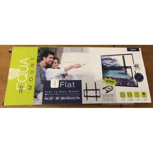 Flat TV Wall Mount, For 22"-50"(56-127cm) TVs