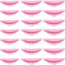Hicarer 48 Pieces Lash Lift Rods Silicone Eyelash Pads Raise Eyelashes Perming Curler Rods (Small, Medium, Large), Silicone Lash Lift Shields for Eye Supplies Makeup Tool(Pink)