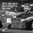 Real Good Coffee Company Whole Bean Coffee - Organic Dark Roast - 100% Arabica Espresso Beans - Strong Coffee Option - 32 Oz (EXP 02/20/26)