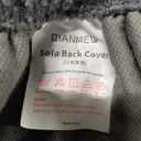 Qianmew Sofa Back Cover, Grey, 24" x 22", 1 Pcs