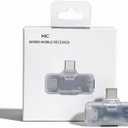 for DJI Mic Series Mobile Receiver,Type c Mobile Phone Adpaters,Plug and Play,Compatible with DJI Mic Mini/Mic 2/Mic 3/Smartphone/PC Connector, USB C Adapter